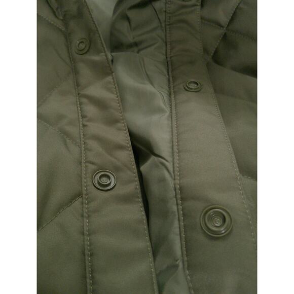Nike Standard Fit Mens Olive Synthetic Fill Repel Golf Quilted Jacket Medium - Picture 7 of 9